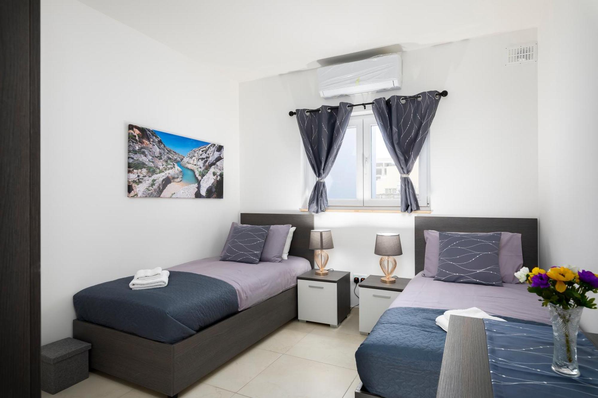 Modern & Spacious 2Br Apartment With Country Views - Close To Xemxija Bay St. Paul's Bay Buitenkant foto